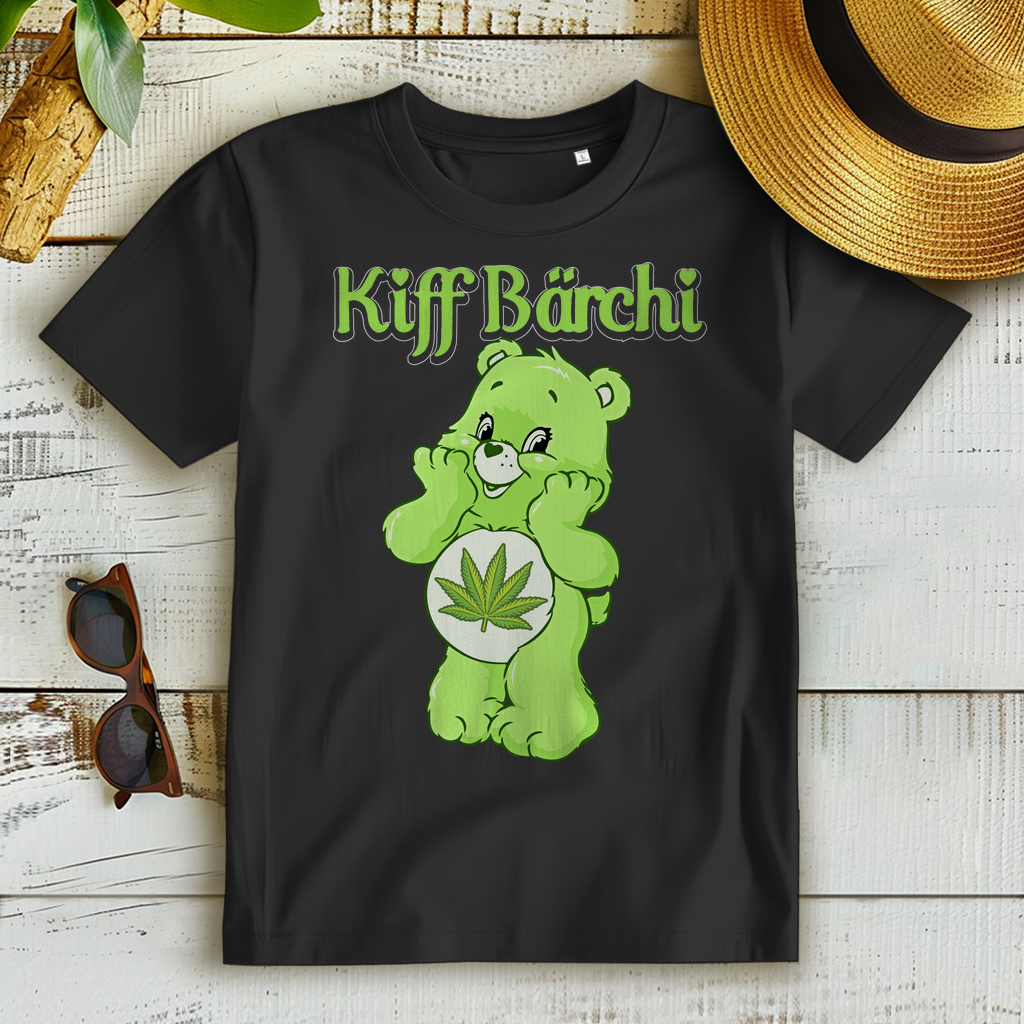 Kiff Bärchi - Glücksbärchi - Damen Premium Bio T-Shirt