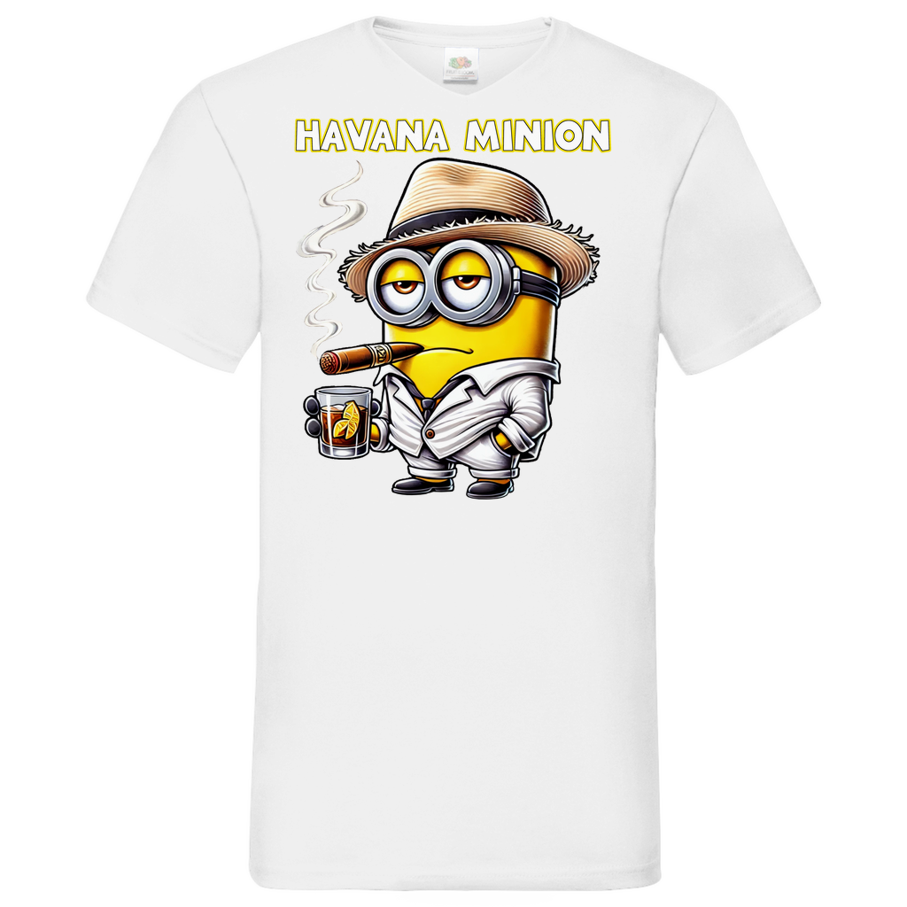 Havana Minion - Herren V-Neck Shirt