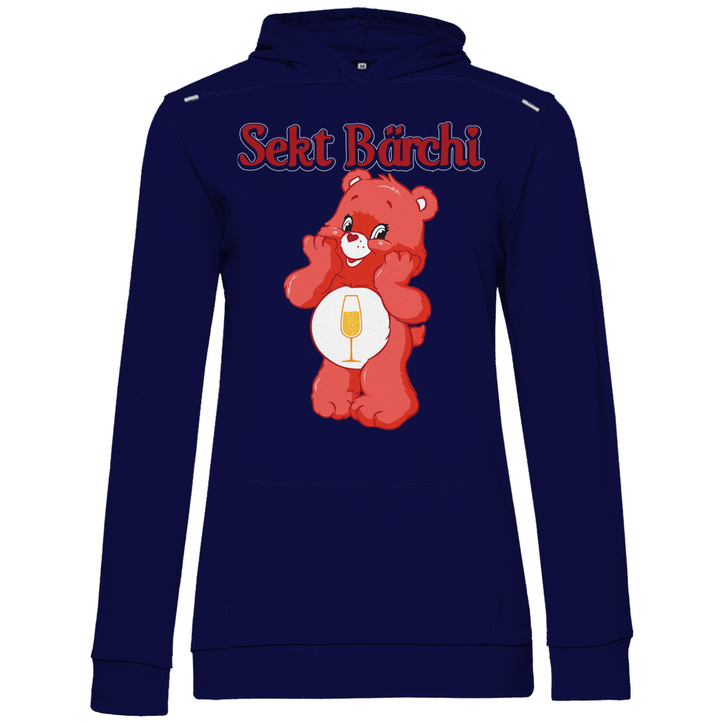 Sekt Bärchi - Glücksbärchi - Damen Hoodie Navy Blue