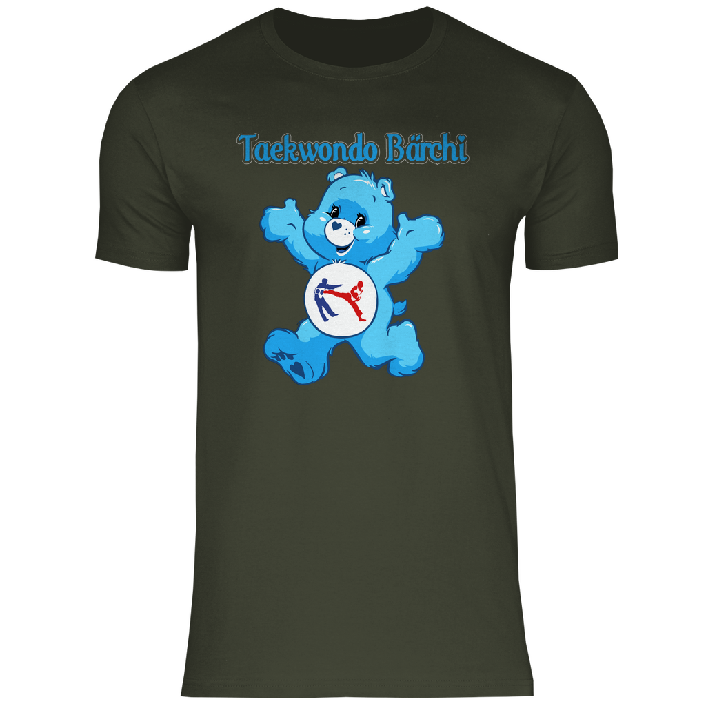 Taekwondo Bärchi - Glücksbärchi - Herren Shirt Urban Khaki