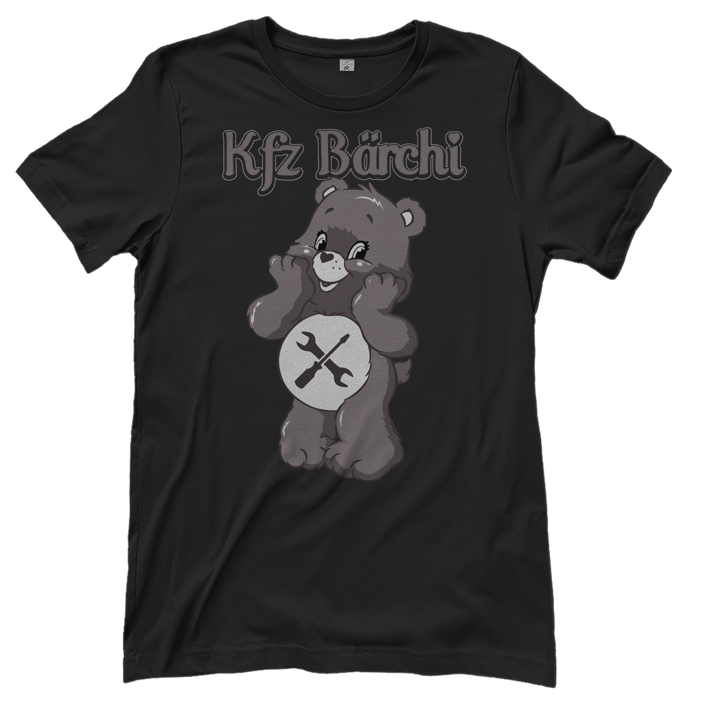 KFZ Bärchi - Glücksbärchi - Damenshirt Black
