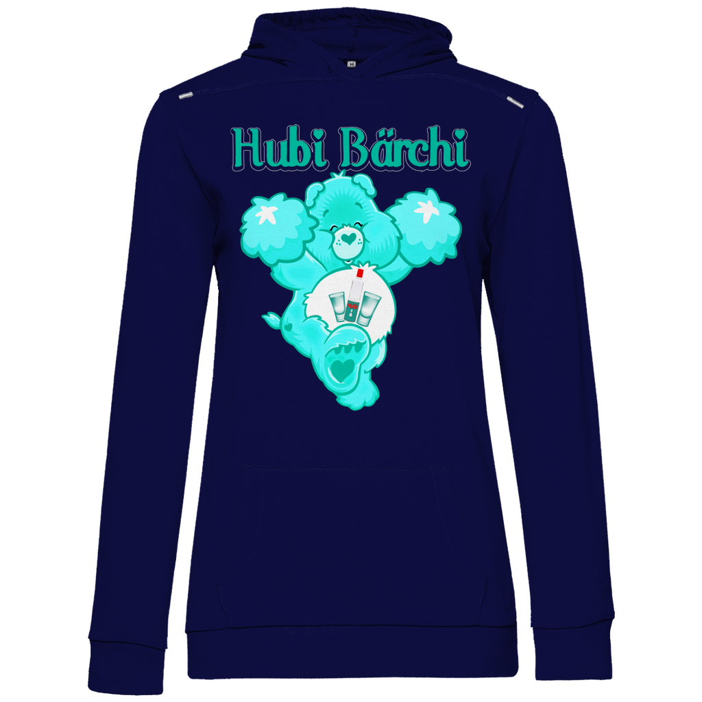 Hubi Bärchi - Glücksbärchi - Damen Hoodie Navy Blue