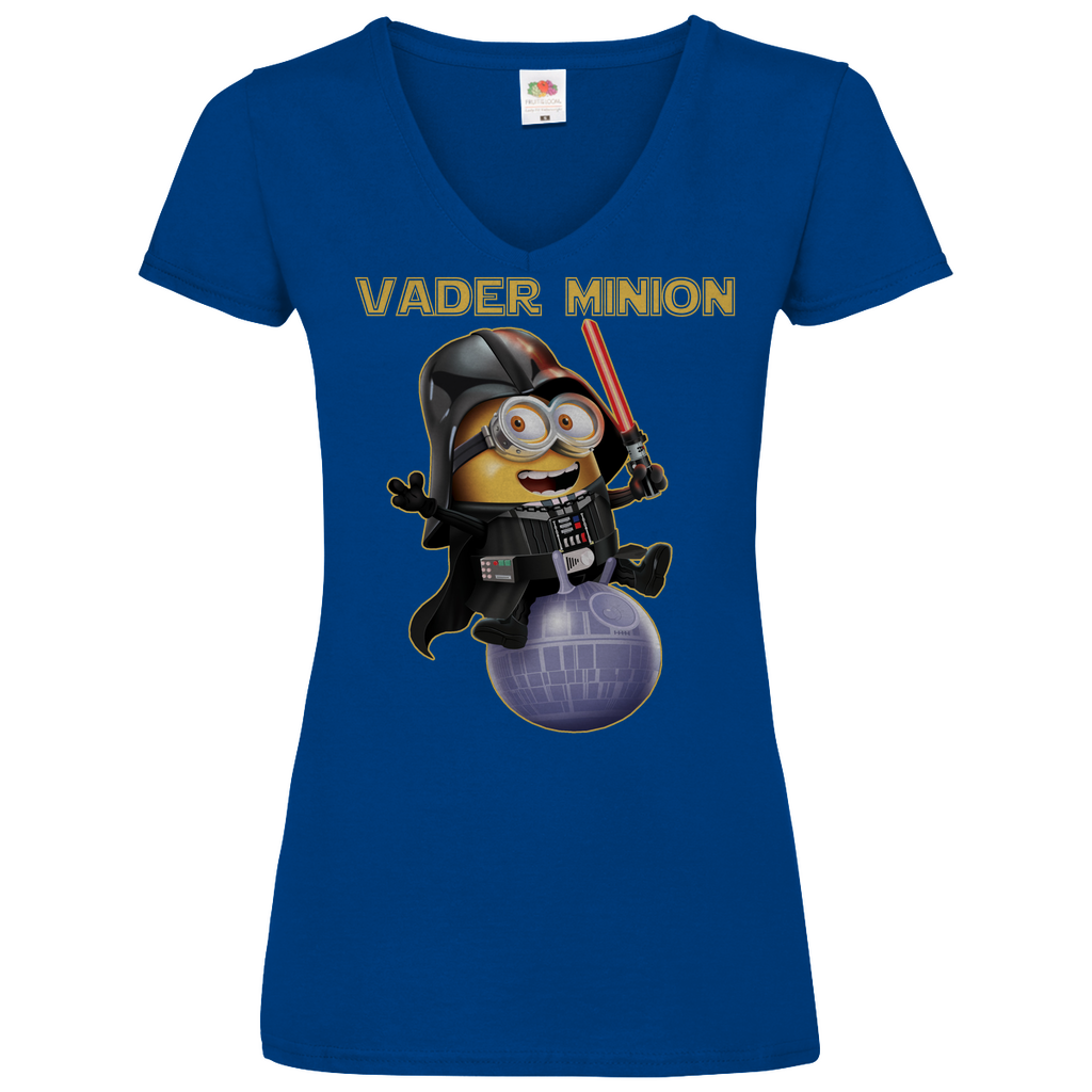 Vader Minion - V-Neck Damenshirt
