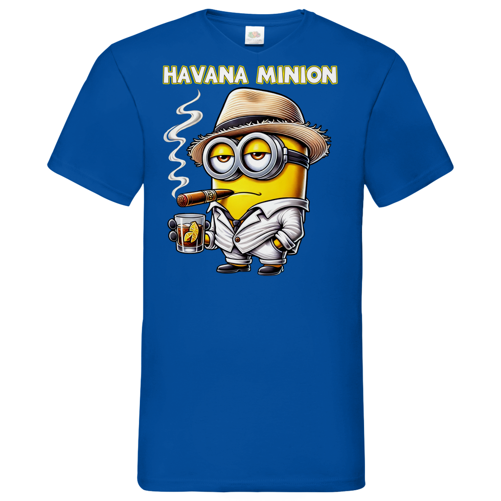 Havana Minion - Herren V-Neck Shirt