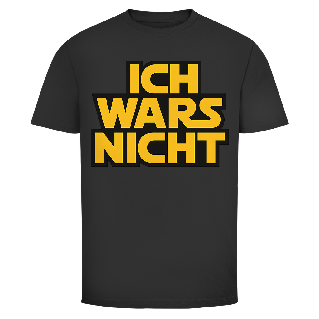 Ich Wars Nicht - Herren T-Shirt Black