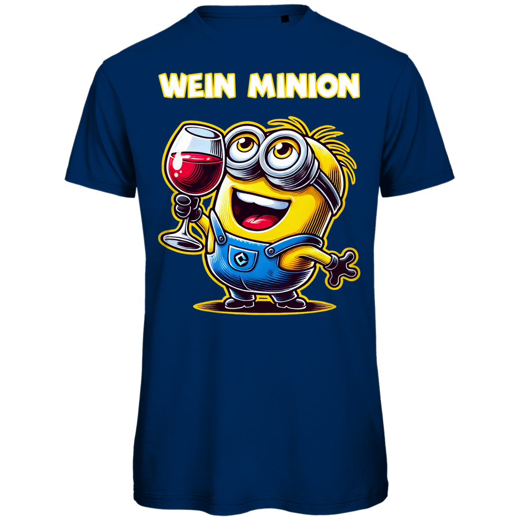 Wein Minion - Herren Premium Bio T-Shirt