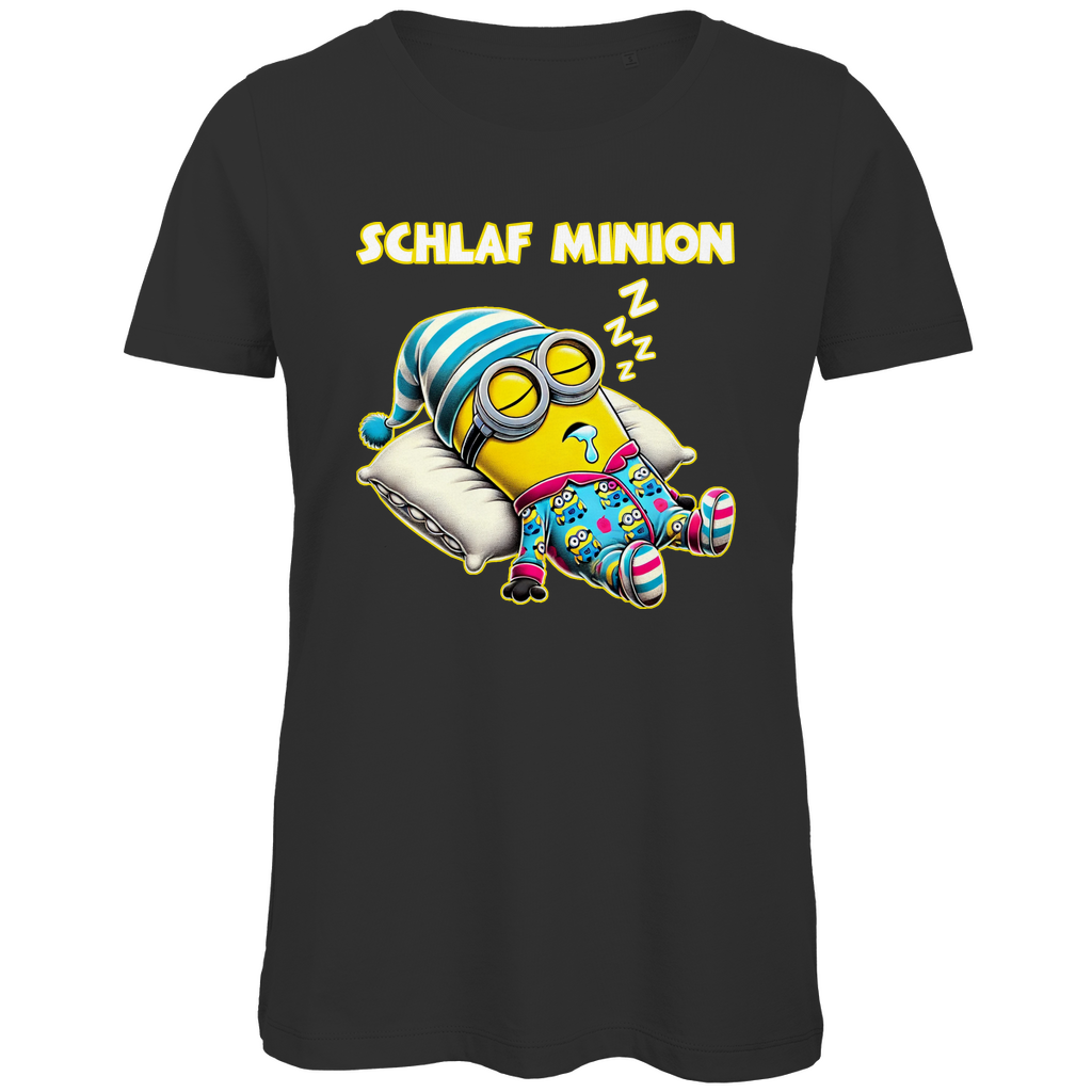 Schlaf Minion - Damen Premium Bio T-Shirt