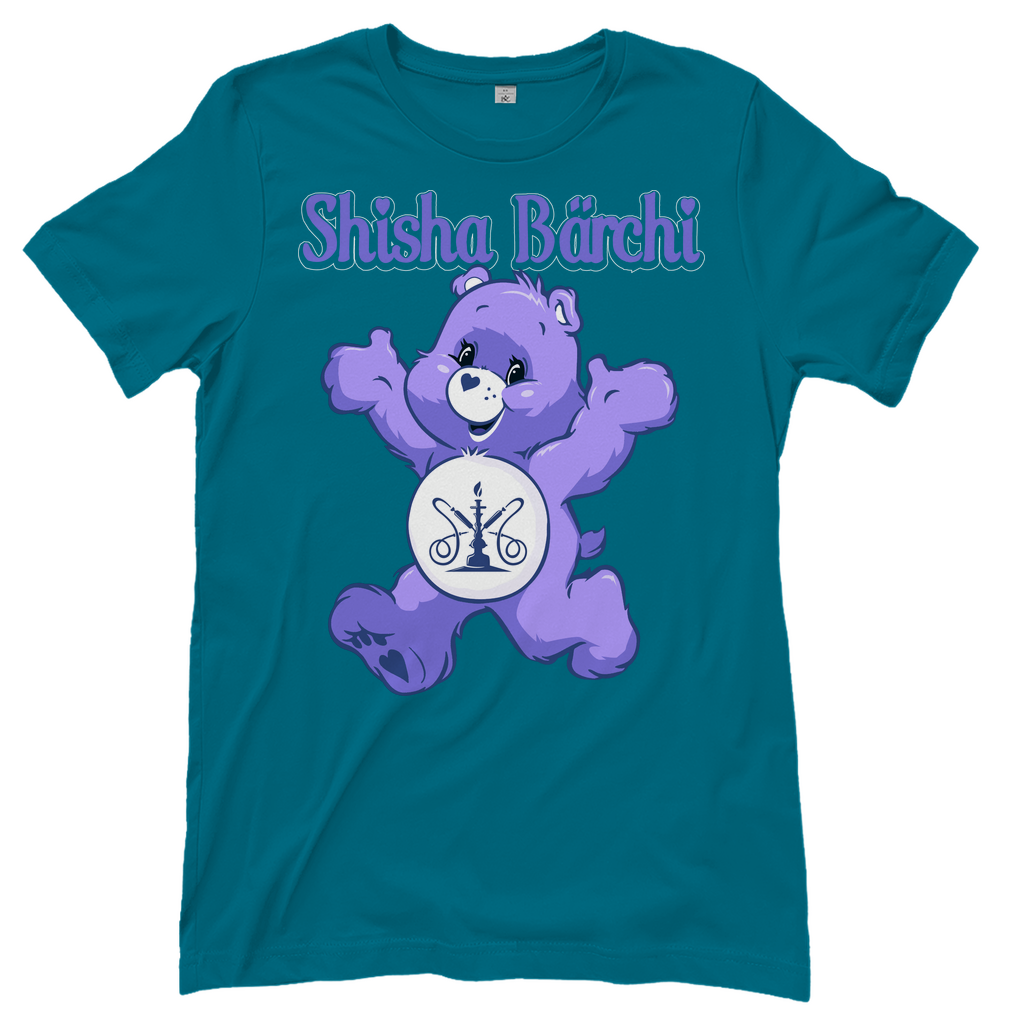 Shisha Bärchi - Glücksbärchi - Damenshirt Diva Blue