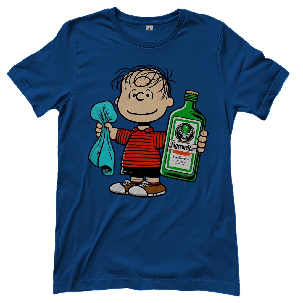Linus van Pelt mit Jäger - Die Peanuts - Damenshirt