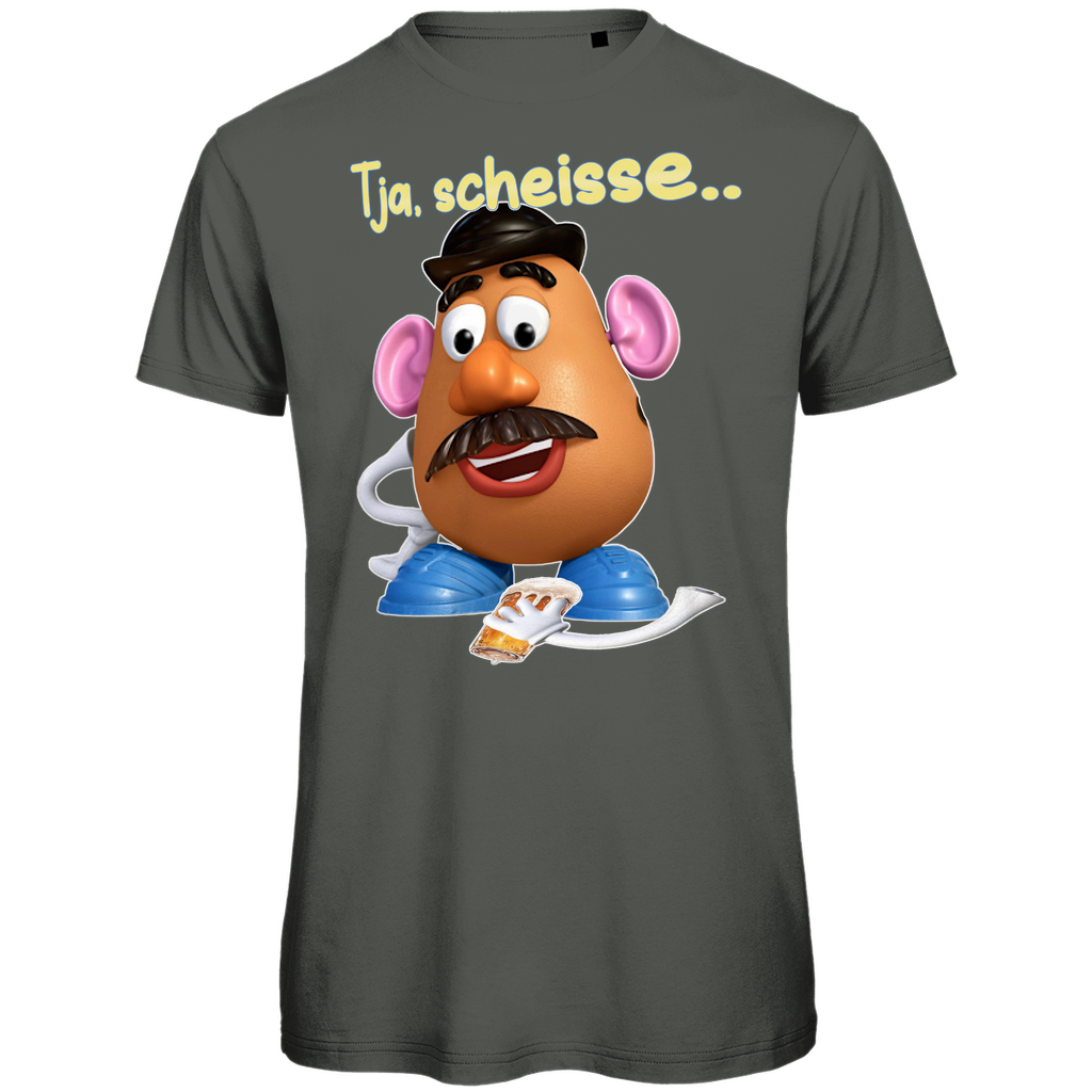 Tja, scheisse - Charlie Naseweis Toy Story - Herren Premium Bio T-Shirt