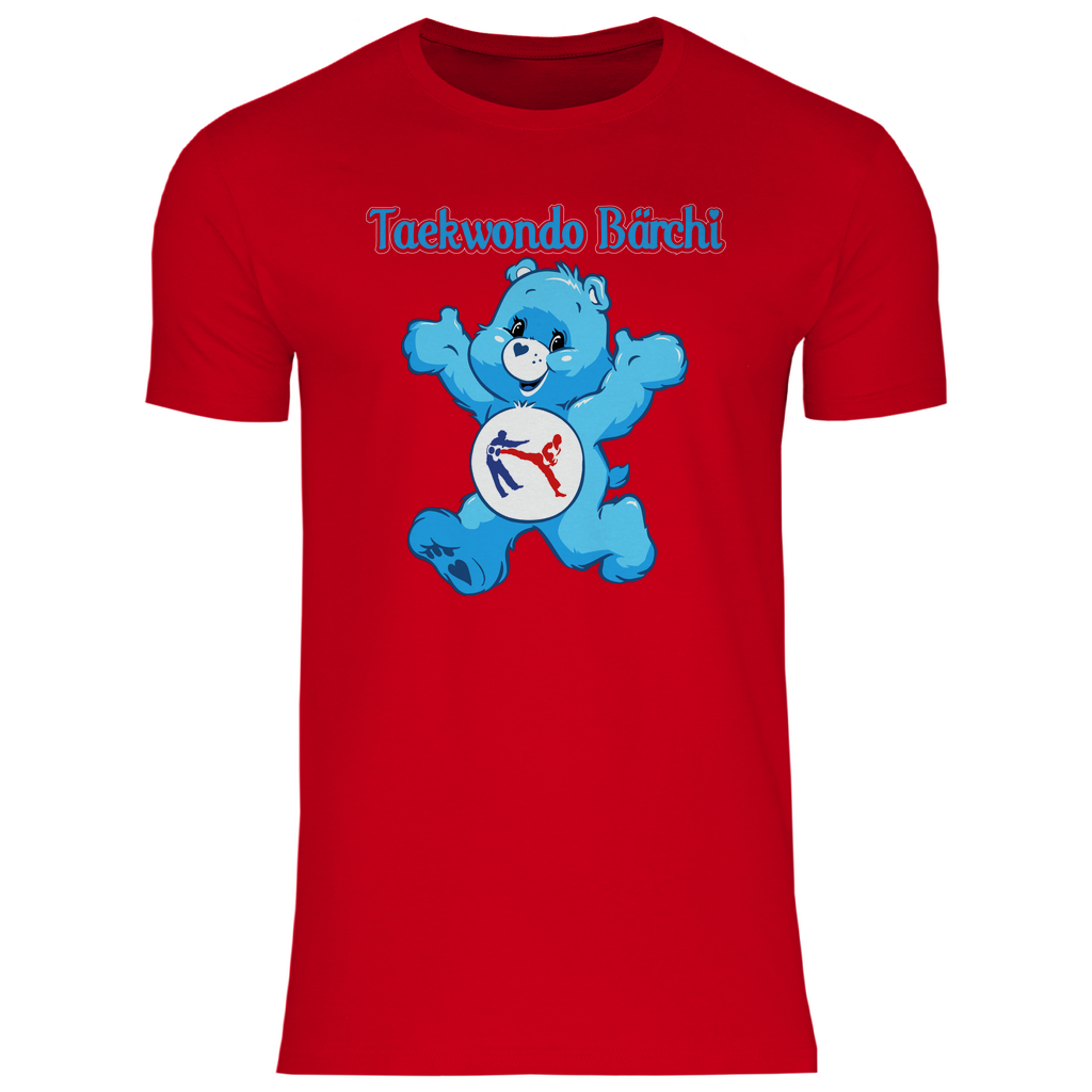 Taekwondo Bärchi - Glücksbärchi - Herren Shirt Red