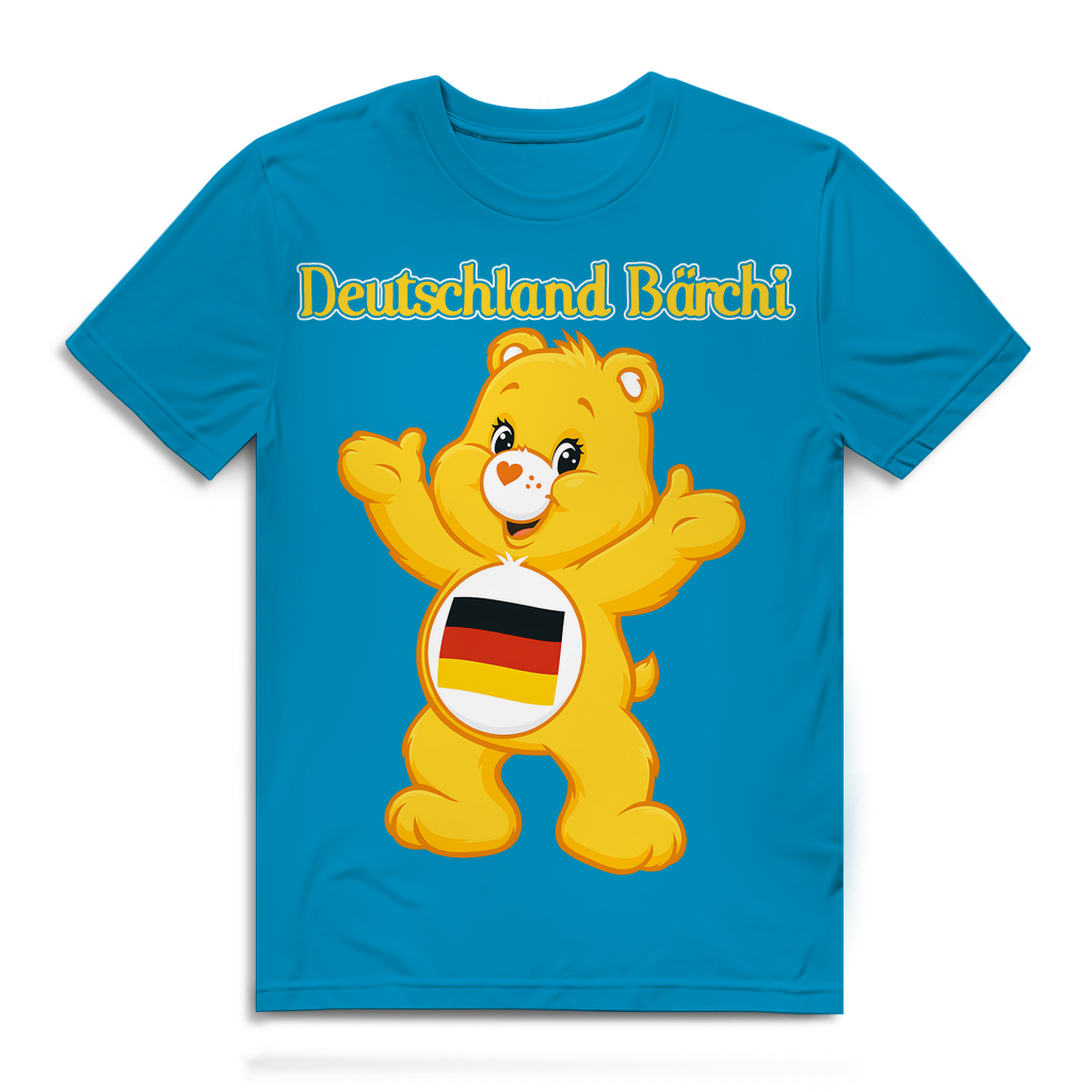 Deutschland Bärchi - Glücksbärchi - Herren Premium Bio T-Shirt Atoll