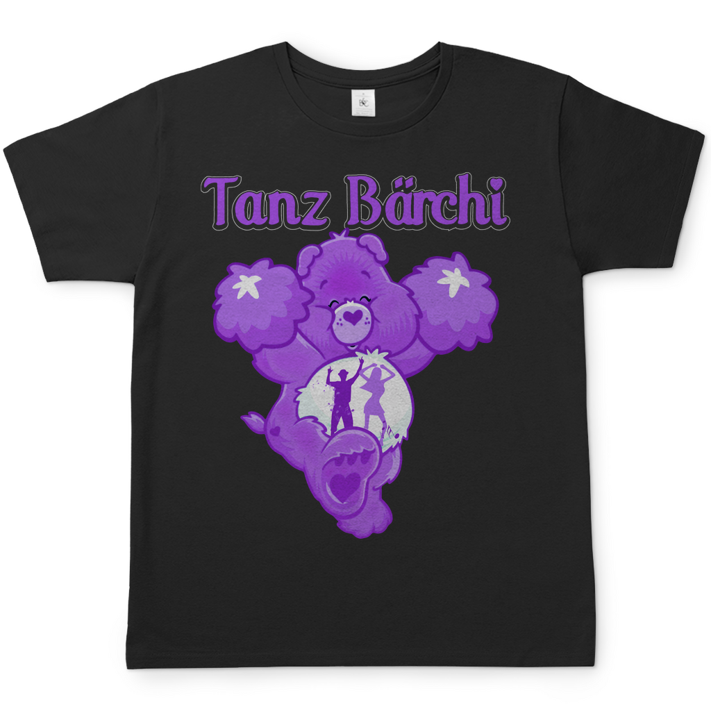 Tanz Bärchi - Glücksbärchi - Herren Shirt Black