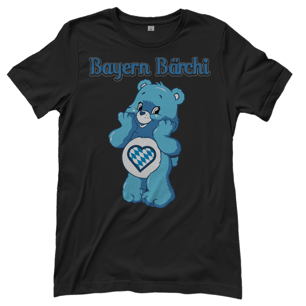 Bayern Bärchi - Glücksbärchi - Damenshirt Black