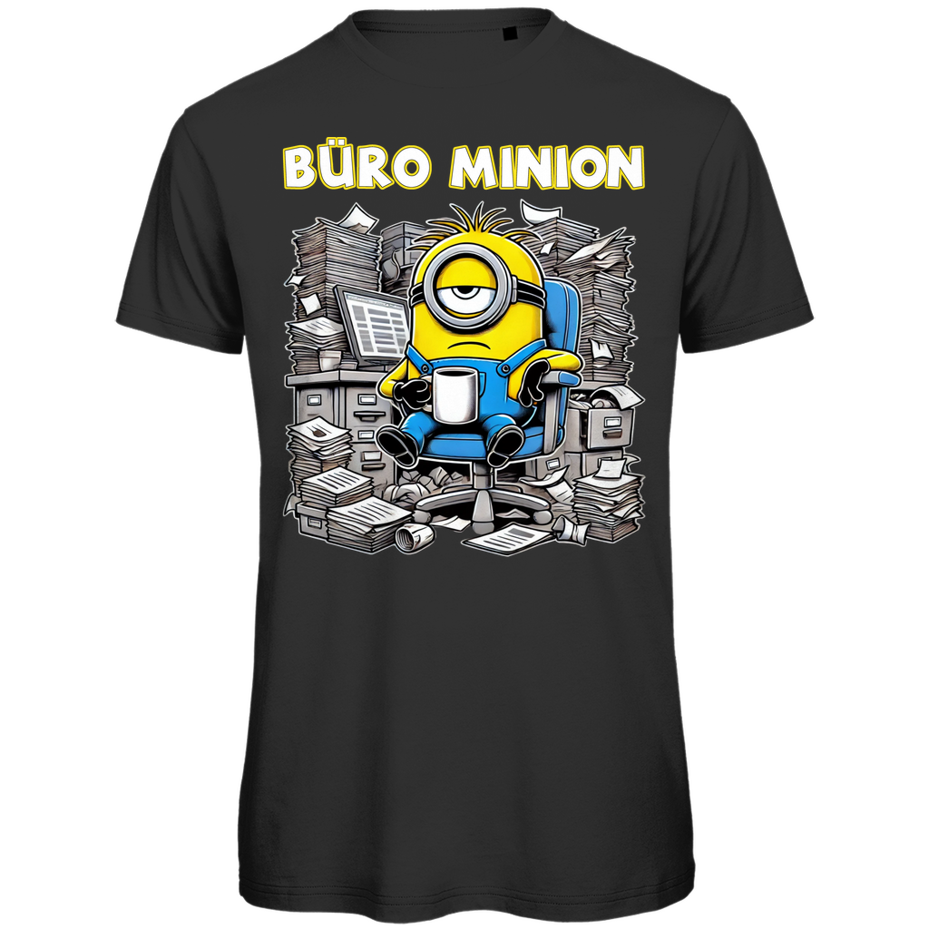 Büro Minion - Herren Premium Bio T-Shirt