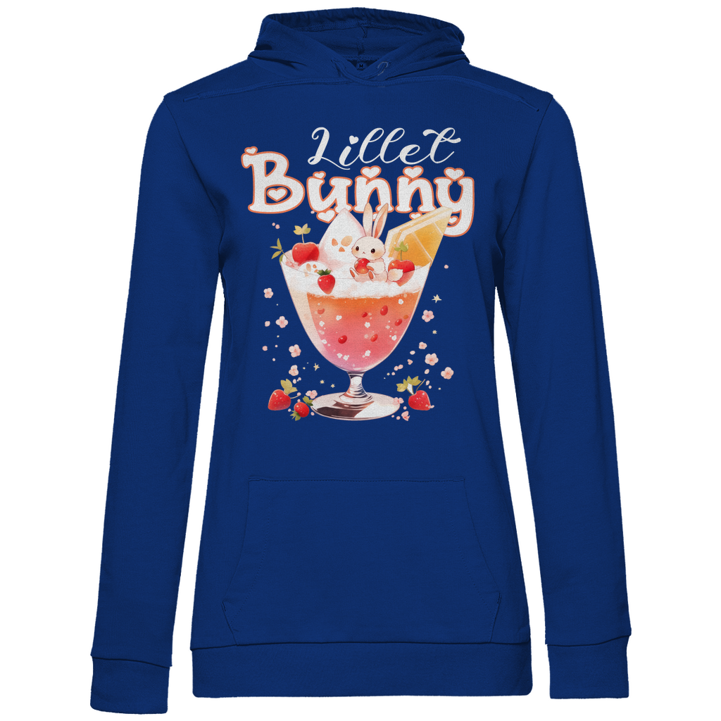 Lillet Bunny Hase - Damen Hoodie Royal