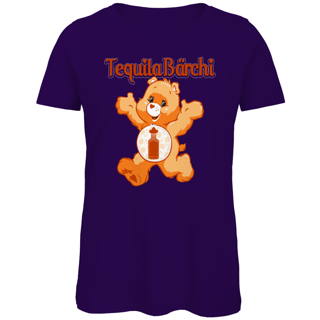 Tequila Bärchi - Glücksbärchi - Damen Premium Bio T-Shirt Urban Purple