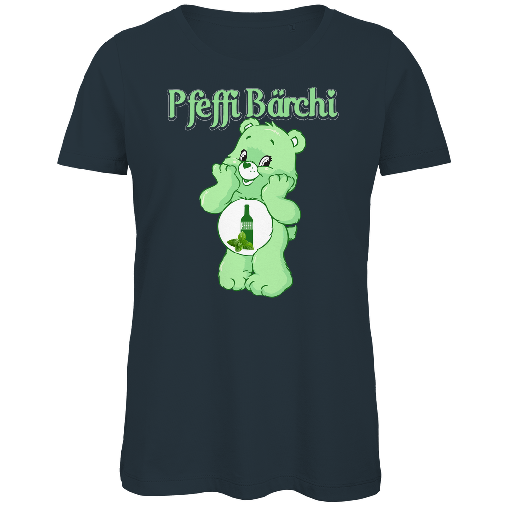 Pfeffi Bärchi - Glücksbärchi - Damen Premium Bio T-Shirt Dark Grey