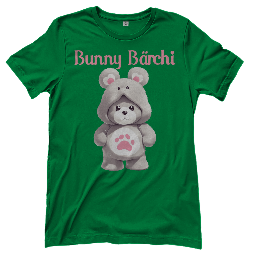 Bunny Bärchi - Glücksbärchi - Damenshirt Kelly Green