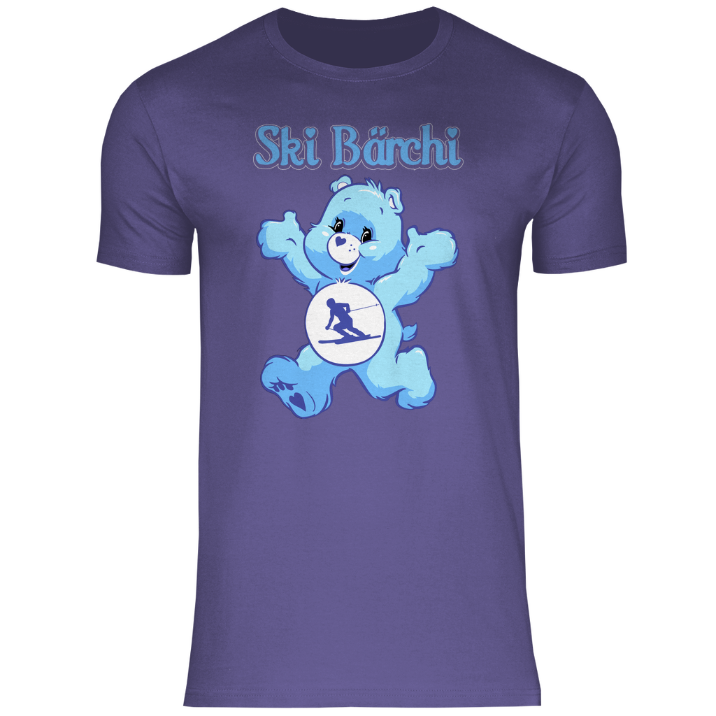 Ski Bärchi - Glücksbärchi - Herren Shirt Millennial Lilac