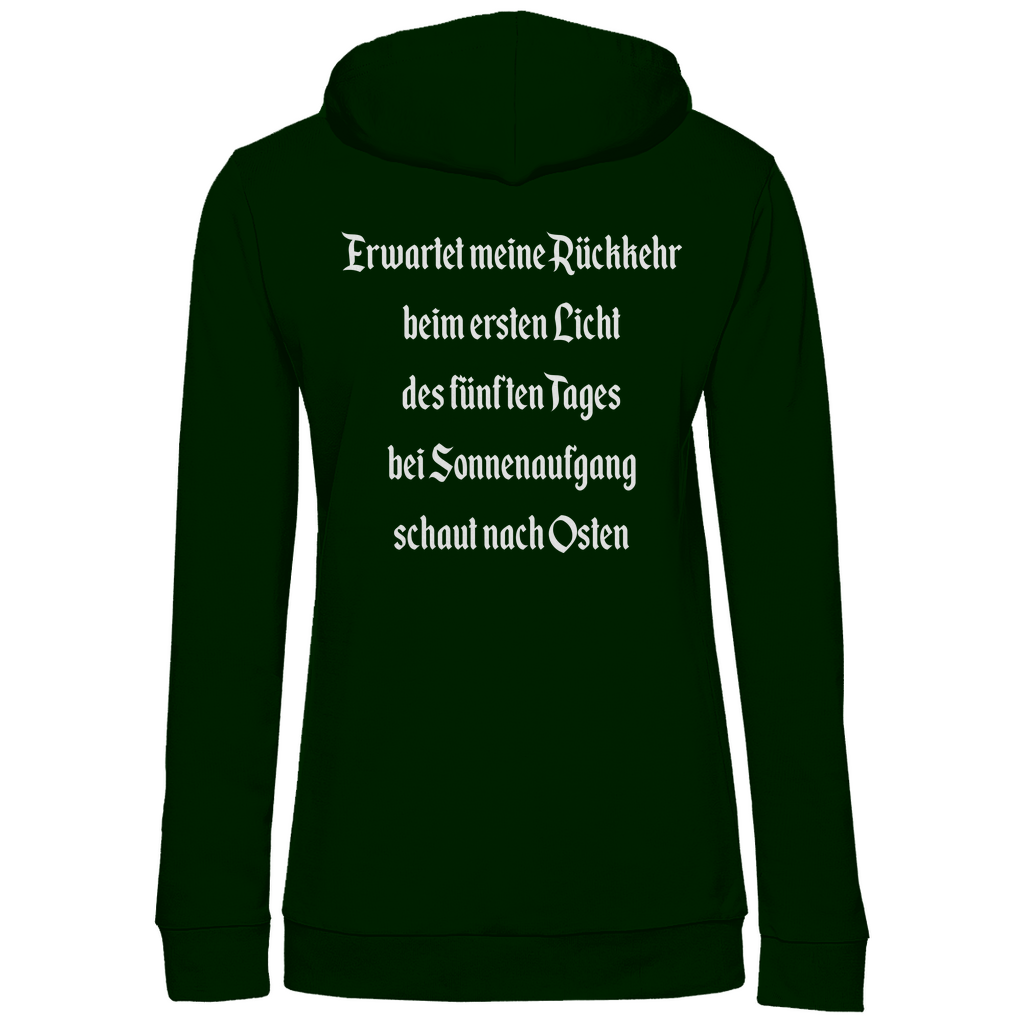 Ich gehe jetzt Bier trinken HDR - Beidseitiger Druck - Damen Hoodie