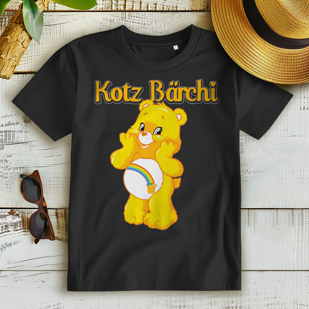 Kotz Bärchi - Glücksbärchi - Damen Premium Bio T-Shirt