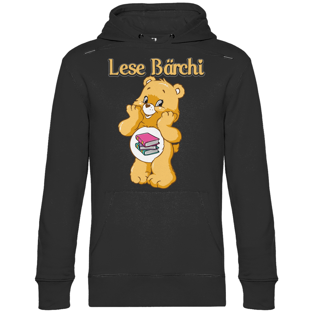 Lese Bärchi - Glücksbärchi - Unisex Hoodie Black
