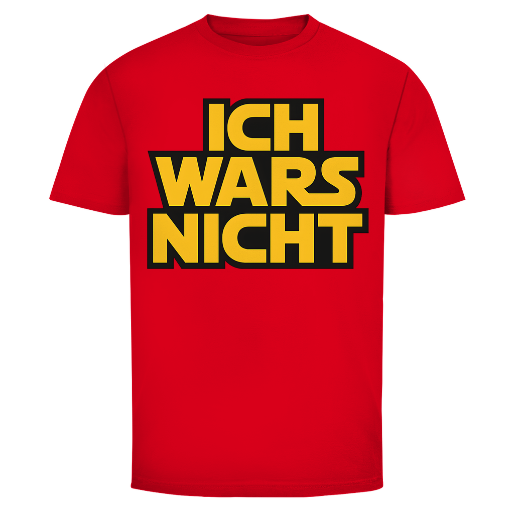 Ich Wars Nicht - Herren T-Shirt Red