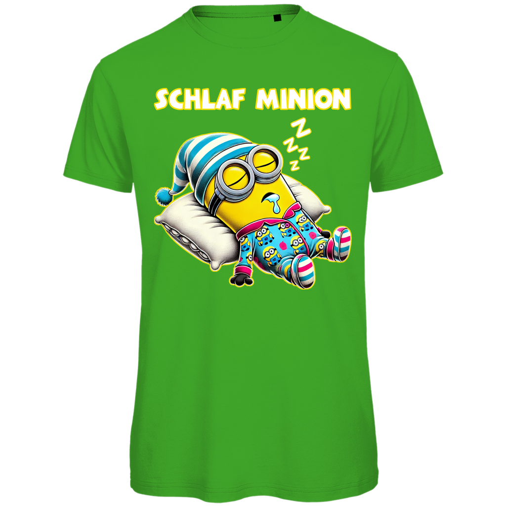 Schlaf Minion - Herren Premium Bio T-Shirt