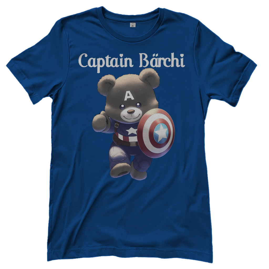 Captain Bärchi - Glücksbärchi - Damenshirt Royal Blue