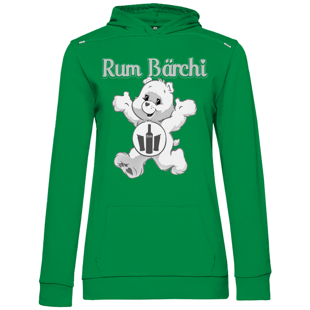 Rum Bärchi - Glücksbärchi - Damen Hoodie Kelly Green XS