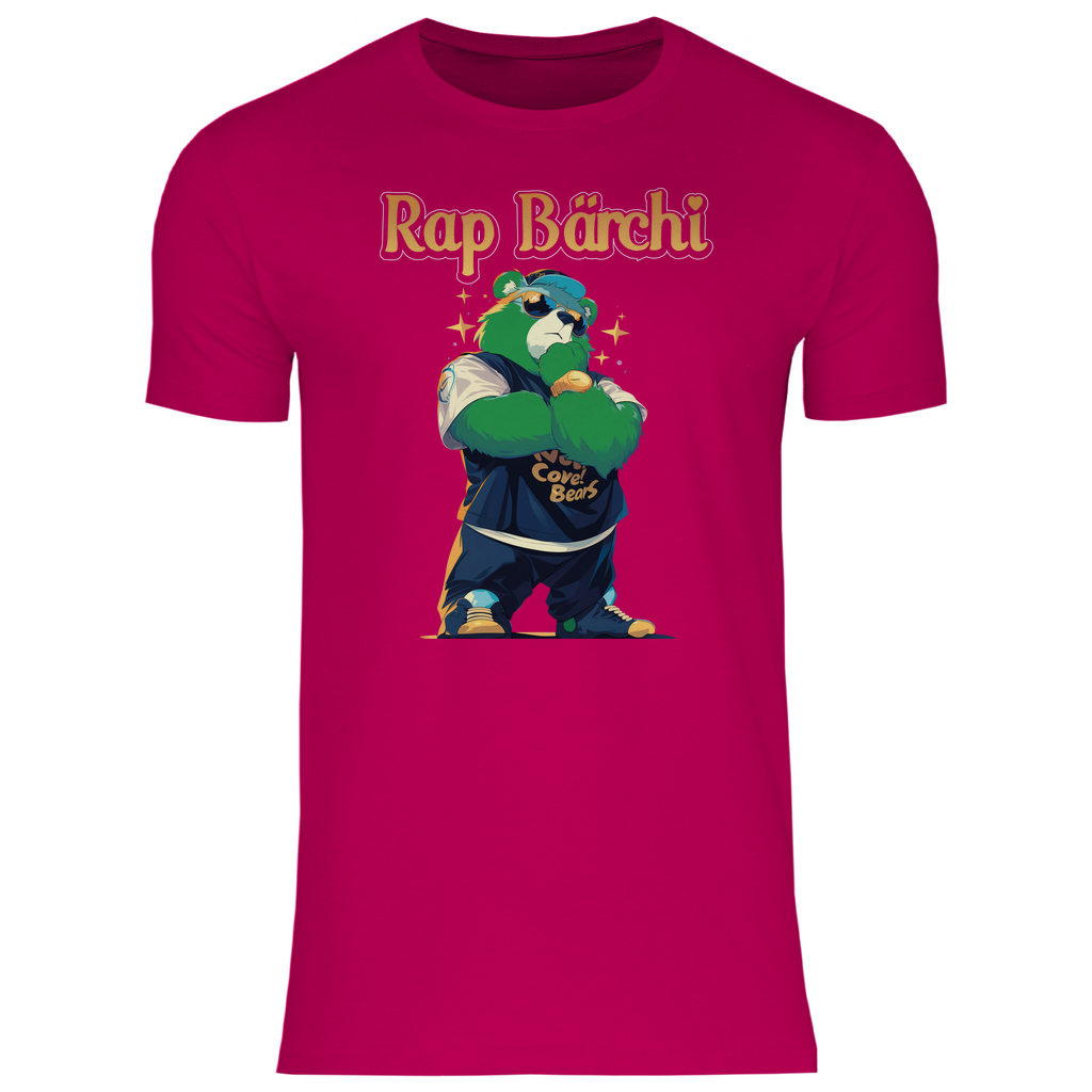Rap Bärchi - Glücksbärchi - Herren Shirt Sorbet