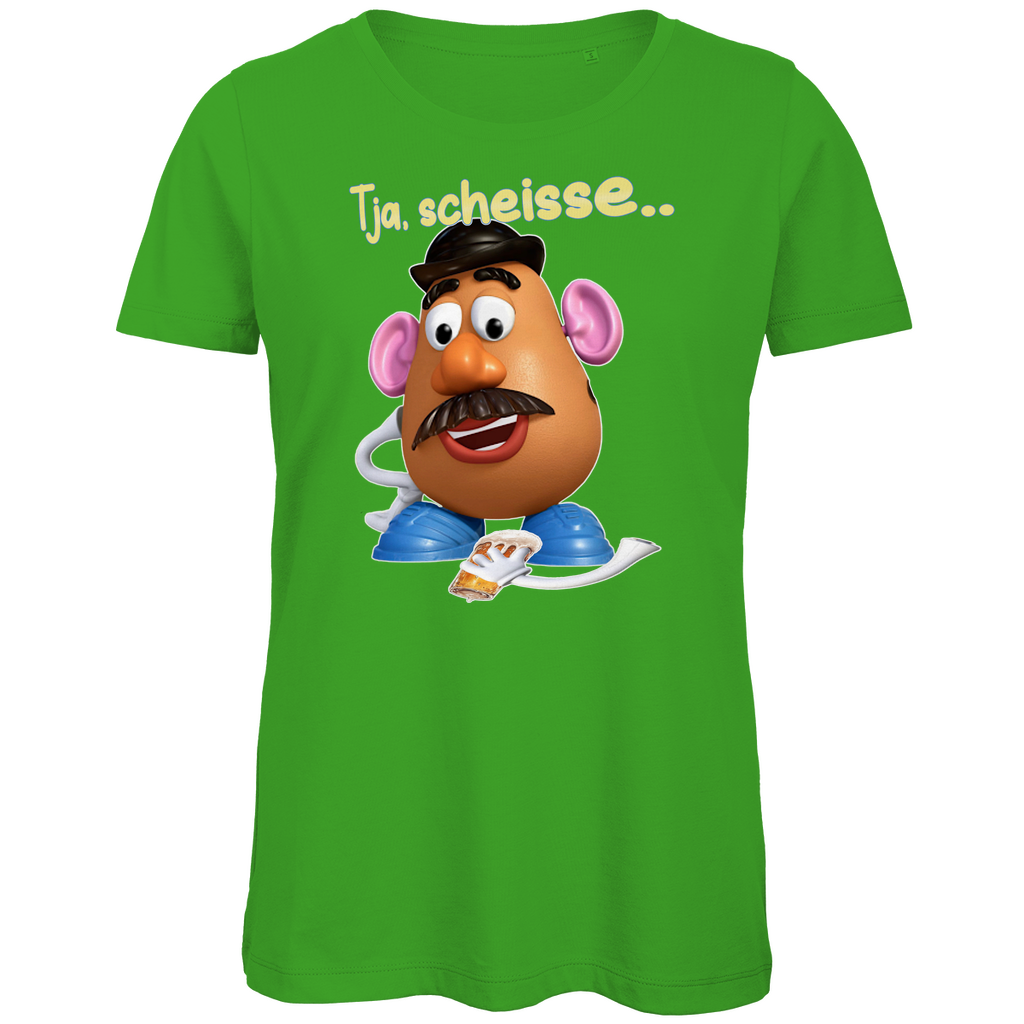 Tja, scheisse - Charlie Naseweis Toy Story - Damen Premium Bio T-Shirt Real Green