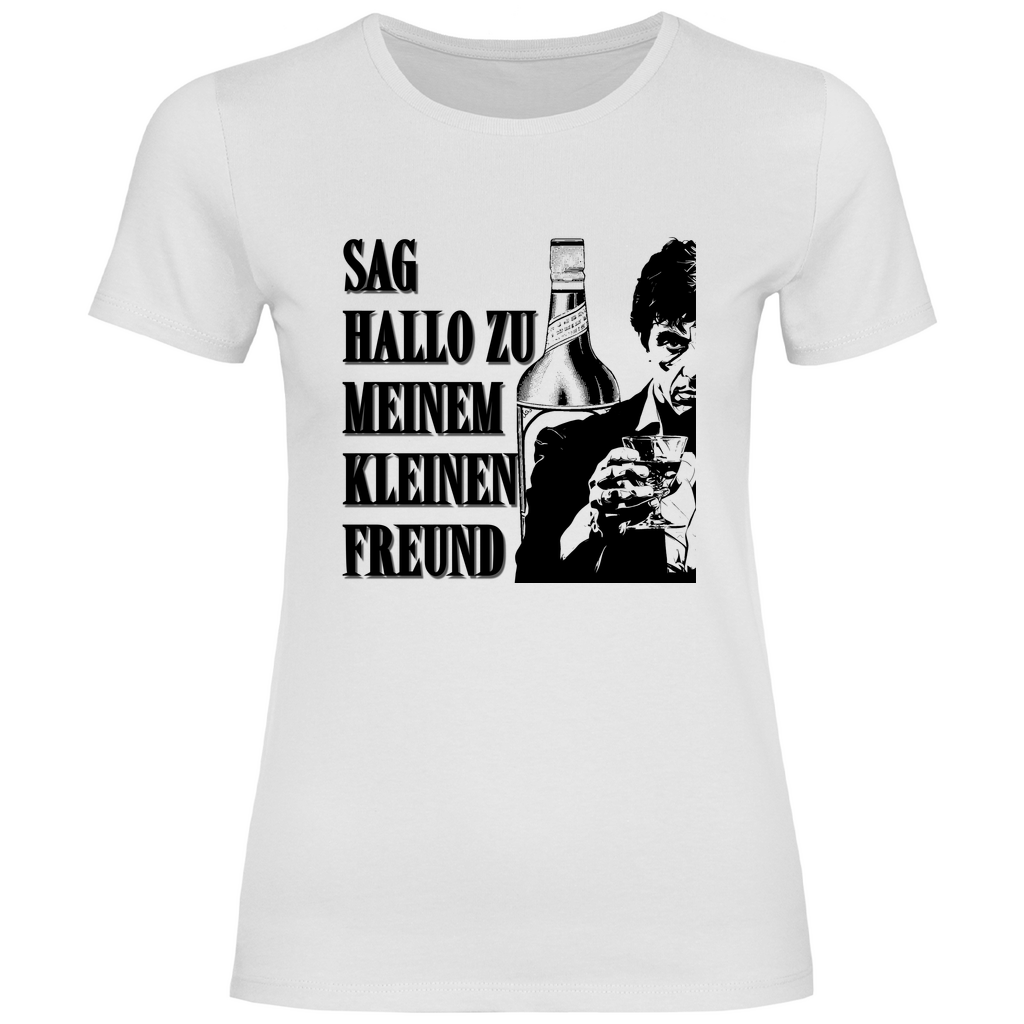 Sag Hallo zu meinem kleinen Freund - Damenshirt White