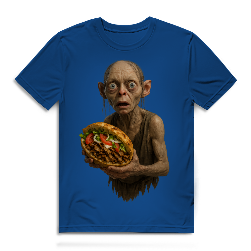 Döner mein Schatz Gollum LOTR - Herren Premium Bio T-Shirt Royal Blue