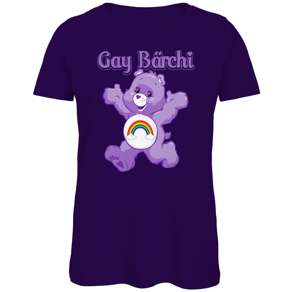 Gay Bärchi - Glücksbärchi - Damen Premium Bio T-Shirt Urban Purple