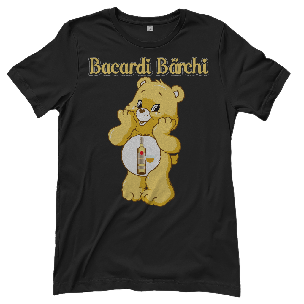 Bacardi Bärchi - Glücksbärchi - Damenshirt Black