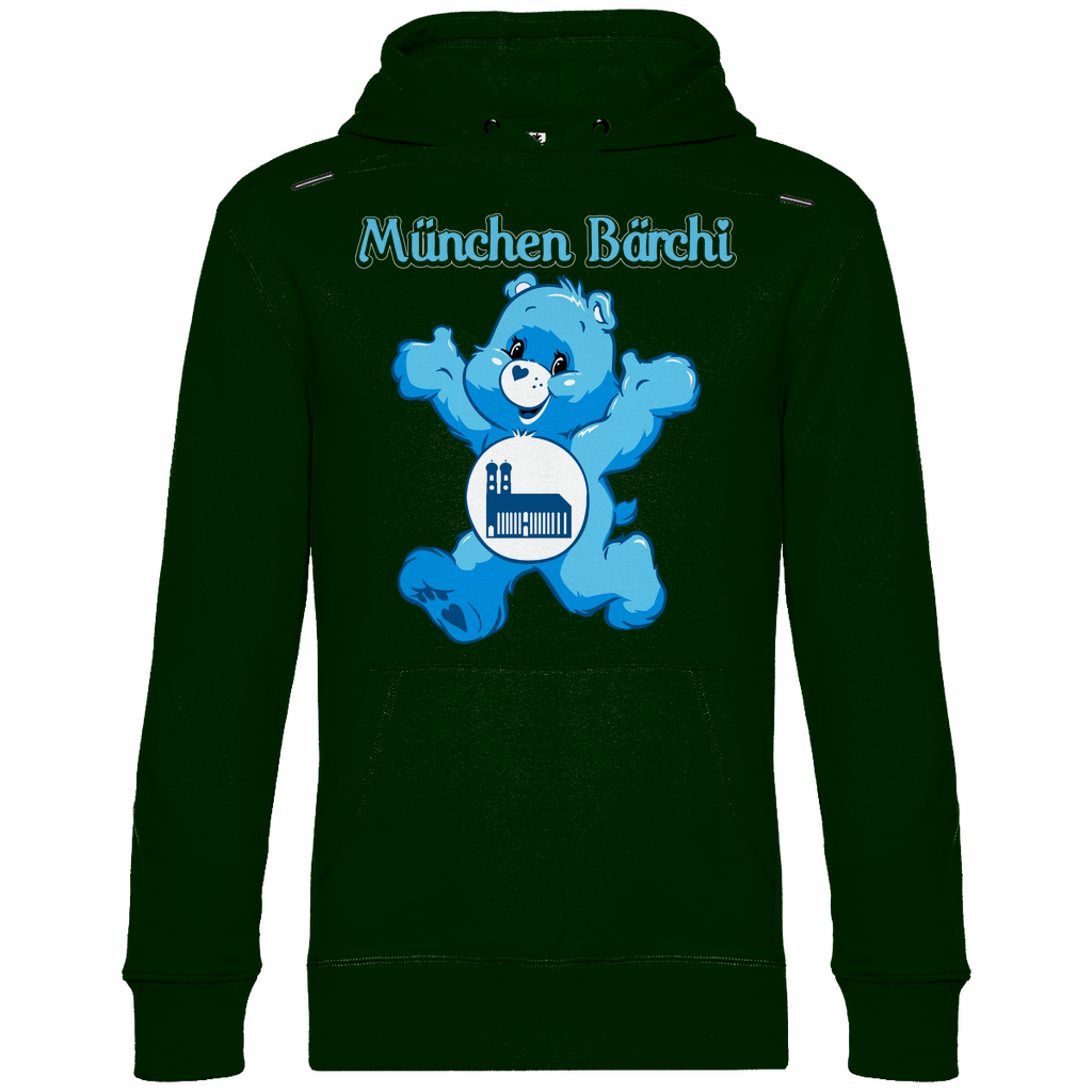München Bärchi - Glücksbärchi - Unisex Hoodie Forest Green
