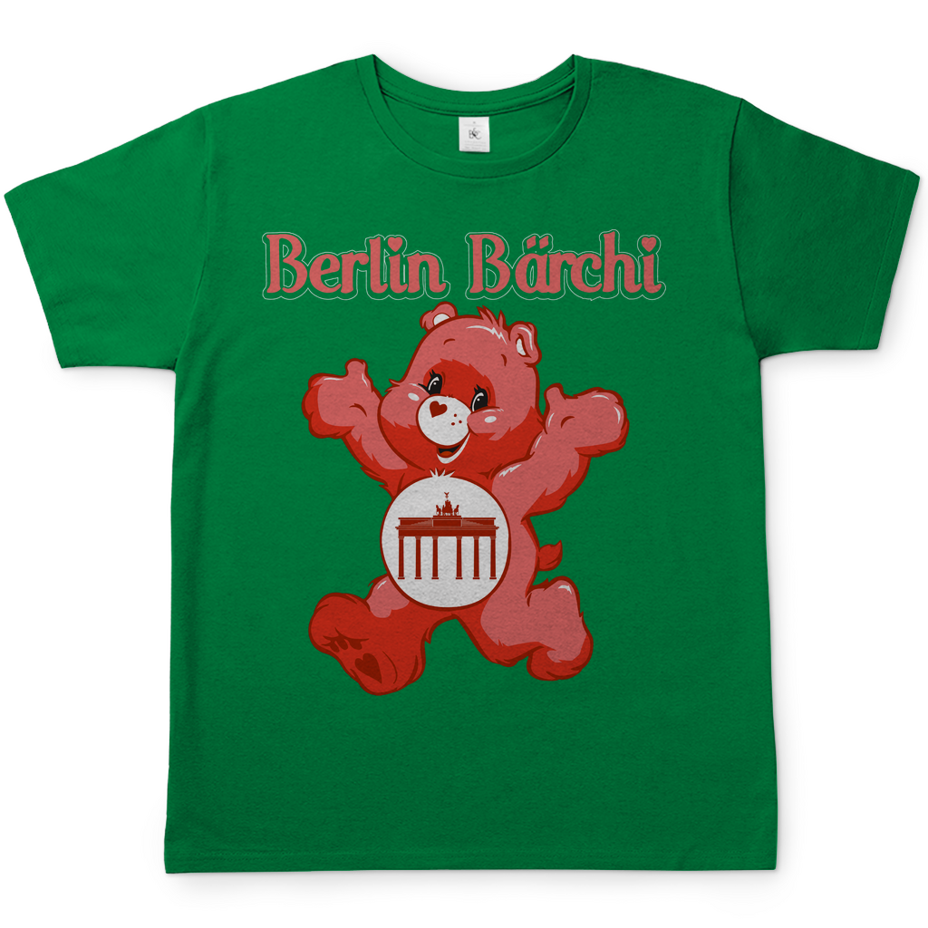 Berlin Bärchi - Glücksbärchi - Herren Shirt Kelly Green