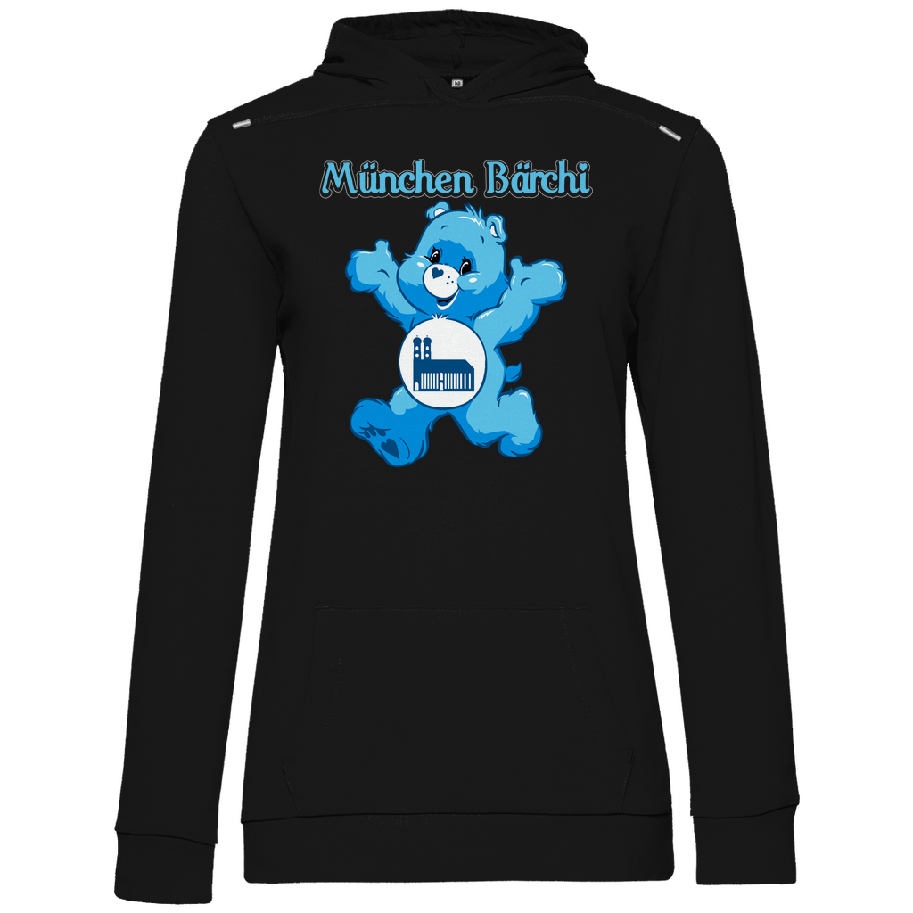 München Bärchi - Glücksbärchi - Damen Hoodie Black