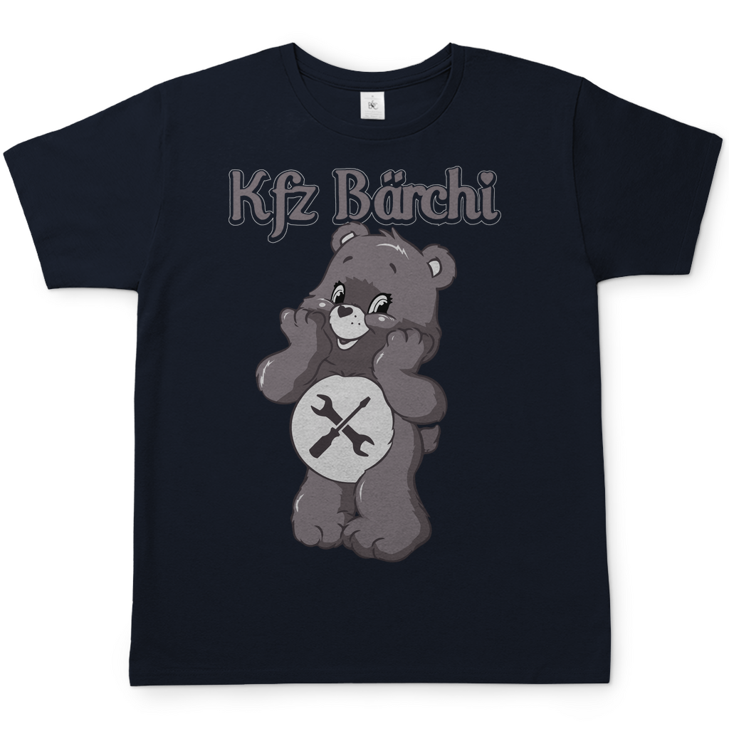 KFZ Bärchi - Glücksbärchi - Herren Shirt Navy