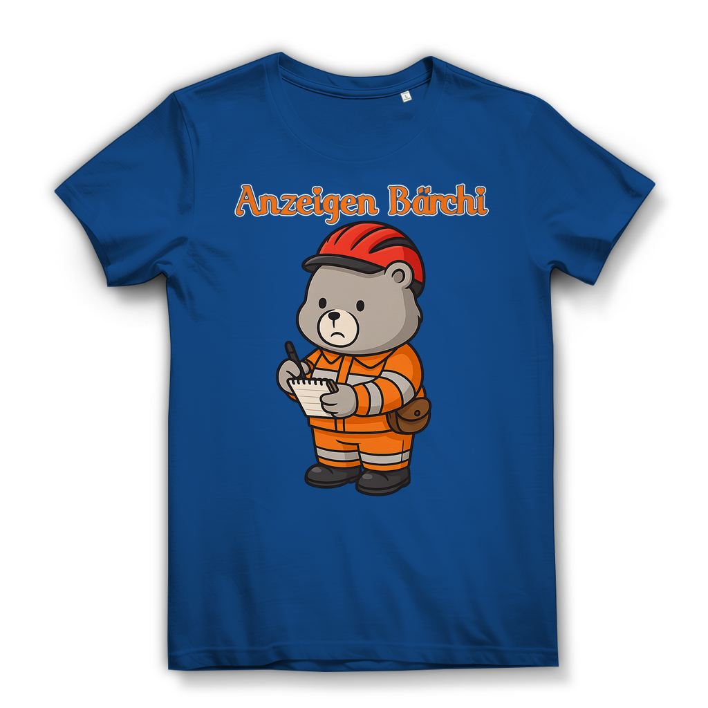 Anzeigen Bärchi - Glücksbärchi - Damen Premium Bio T-Shirt Royal Blue