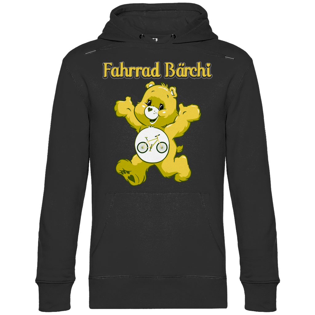 Fahrrad Bärchi - Glücksbärchi - Unisex Hoodie Black