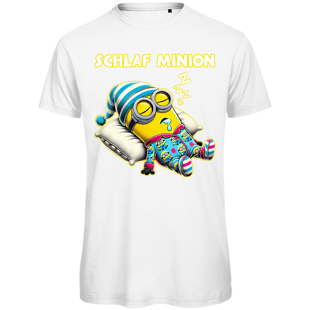 Schlaf Minion - Herren Premium Bio T-Shirt