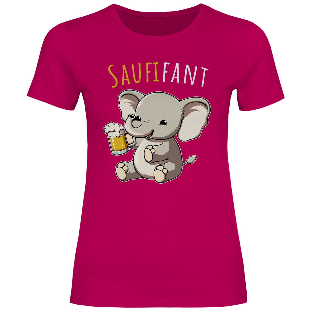 Saufifant - Damenshirt Sorbet