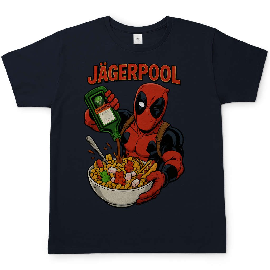 Jägermeister Deadpool Jägerpool - Herren T-Shirt