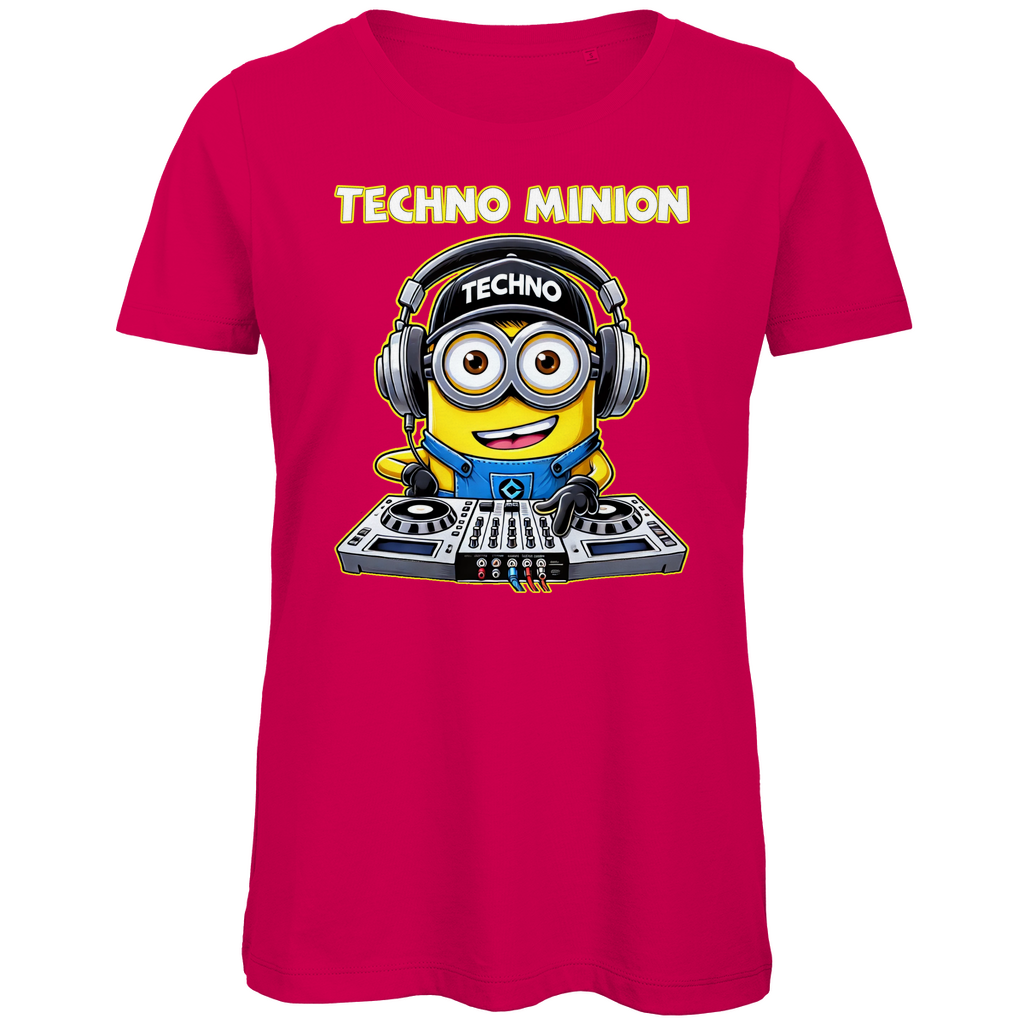 Techno Minion - Damen Premium Bio T-Shirt
