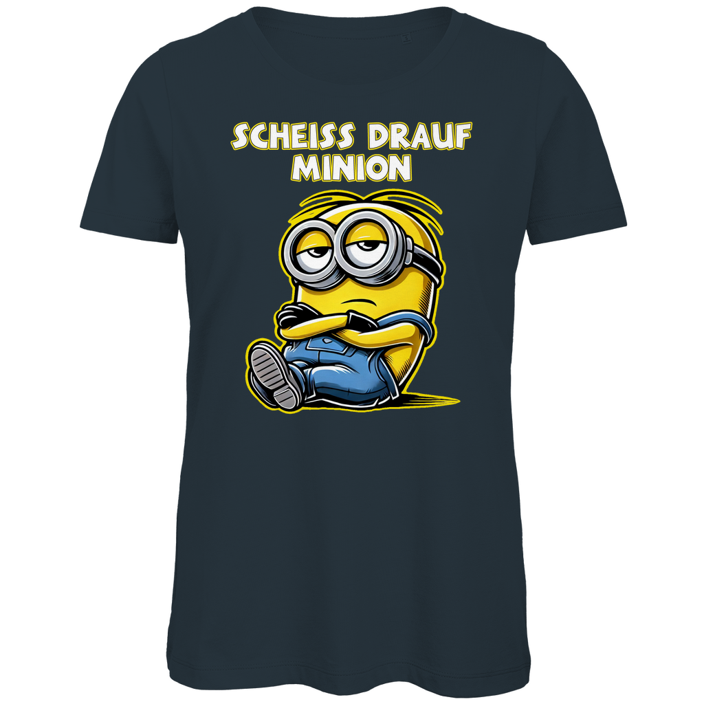 Scheiss drauf Minion - Damen Premium Bio T-Shirt