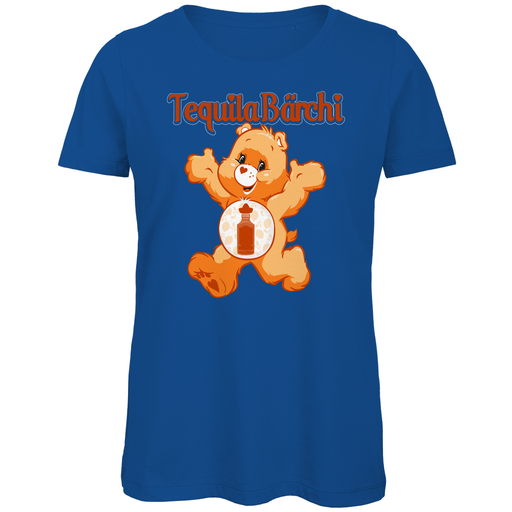 Tequila Bärchi - Glücksbärchi - Damen Premium Bio T-Shirt Royal Blue