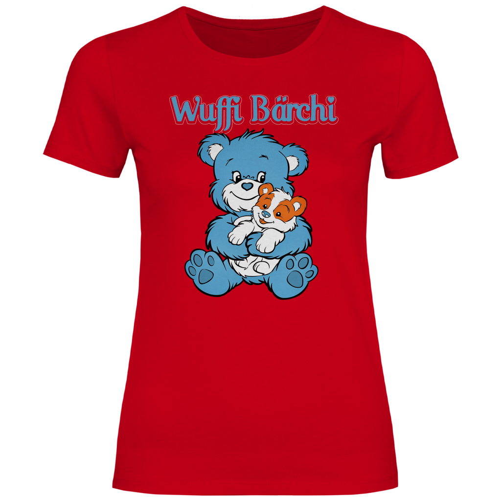 Wuffi Bärchi - Glücksbärchi - Damenshirt Red